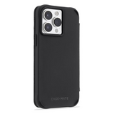 Case-Mate Wallet Folio Case MagSafe for iPhone 14 Pro Max - Black - Top-Down View