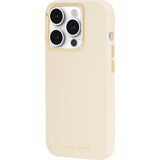 Case-Mate Silicone MagSafe Case For iPhone 15 Pro - Beige - Side View