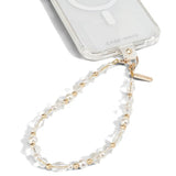 Case-Mate Beaded Phone Wristlet Moon Crystal - Top-Down View