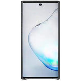 Samsung Galaxy Note 10 Leather Cover Case - Black - Front View