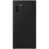 Samsung Galaxy Note 10 Leather Cover Case - Black