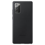 Samsung Leather Cover Case for Galaxy Note20 - Black - 45-Degree Angle