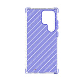 EFM Dakar Case Armour with D3O Crystalex for Samsung Galaxy S23 Ultra - Glitter Violet - 45-Degree Angle
