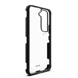 EFM Cayman Case Armour with D3O 5G Signal Plus for Samsung Galaxy S22 (6.1) - Carbon - 45-Degree Angle