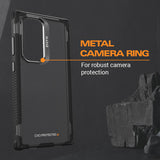 EFM Cayman Case Armour with D3O BIO for Samsung Galaxy S24 Ultra - Carbon - Front View