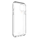 EFM Aspen D3O Crystalex Case Armour for iPhone XR|11 - Crystalex Clear - Top-Down View