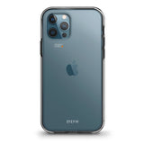 EFM Aspen Case Armour with D3O 5G Signal Plus for iPhone 12 Pro Max 6.7 - Slate/Clear - Rear View