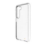 EFM Aspen Case Armour with D3O Crystalex for Samsung Galaxy S23+ - Crystal Clear - Front View