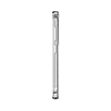 EFM Aspen Case Armour with D3O Crystalex for Samsung Galaxy S23+ - Crystal Clear - Side View