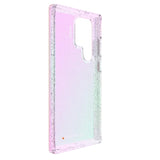 EFM Aspen Case Armour with D3O Crystalex For Samsung Galaxy S23 Ultra - Glitter Pearl - Top-Down View