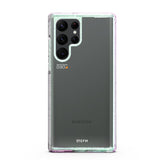 EFM Aspen Case Armour with D3O Crystalex for Samsung Galaxy S22 Ultra (6.8) - Glitter/Pearl - Front View