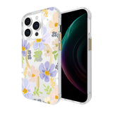 Case-Mate Rifle Paper MagSafe Case For iPhone 15 Pro - Pastel Marguerite - Front View