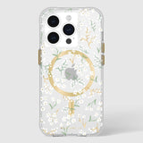 Case-Mate Rifle Paper Magsafe Case iPhone 15 Pro - Petite Fleurs - Rear View