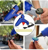 10 X HOT MELT GLUE GUN TRIGGER ADHESIVE WITH STICKS REPAIR KIT FOR USE - Top-Down View