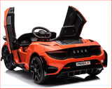 12V Licensed McLaren 765LT Kids Ride On Sports Electric Car - Side View