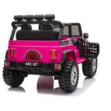 Jeep Off Road Inspired Ride On Car Kids Fairyland Adventure – Pink - Side View