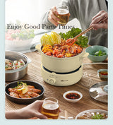 BEAR Multifunction Cooking Pot Hot Pot DHG-B25Z1 - Side View