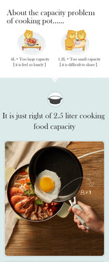 BEAR Multifunction Cooking Pot Hot Pot DHG-B25Z1 - Extra Image