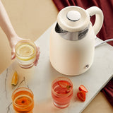 BEAR 1.5 Litre Electric Kettle ZDH-C15C1 - Front View