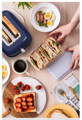 BEAR Double Slots Bread Toaster With Glass Window DSL-C02X1 - Top-Down View