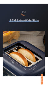 BEAR Double Slots Bread Toaster With Glass Window DSL-C02X1 - Extra Image