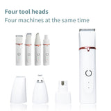 Pet Electric Trimmer Kit Hair Clipper Rabbit Grooming Shaver Fur Haircut Dog Cat - Side View