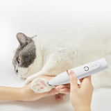 Pet Electric Trimmer Kit Hair Clipper Rabbit Grooming Shaver Fur Haircut Dog Cat - 45-Degree Angle