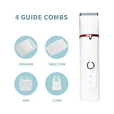 Pet Electric Trimmer Kit Hair Clipper Rabbit Grooming Shaver Fur Haircut Dog Cat - Low Angle