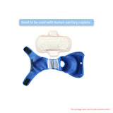Ondoing Dog Hygiene Diapers Washable Reusable Nappy Pants Sanitary Shorts Heat Panties - Front View