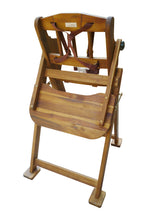 Adjustable/Hi Lo High Chair (Acacia) - Side View