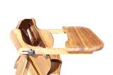 Adjustable/Hi Lo High Chair (Acacia) - Top-Down View