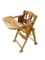 Adjustable/Hi Lo High Chair (Acacia) - Close-Up Angle