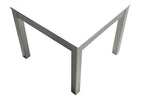 White Square Table - Front View
