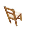 Acacia Standard Chair Natural - Side View