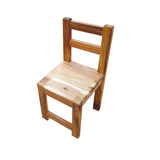 Acacia Standard Chair Natural - Top-Down View