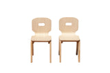 Amber chairs set of 2