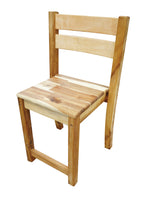 Stacking Chair 40cm High - Rear View