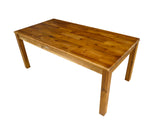 Acacia Rectangle Table 120 - Side View