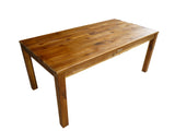 Acacia Rectangle Table 120 - Top-Down View