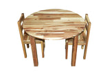 Acacia Round Table 75 - Front View