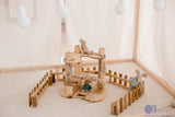 Tree House Construction Set - Rear View