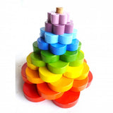 Stacking Flowers - Side View