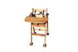 Baby High Chair (Acacia) - Side View