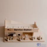 Solid Wooden Service Station
