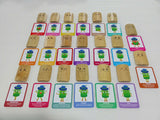Bamboo facial dominos Set of 20