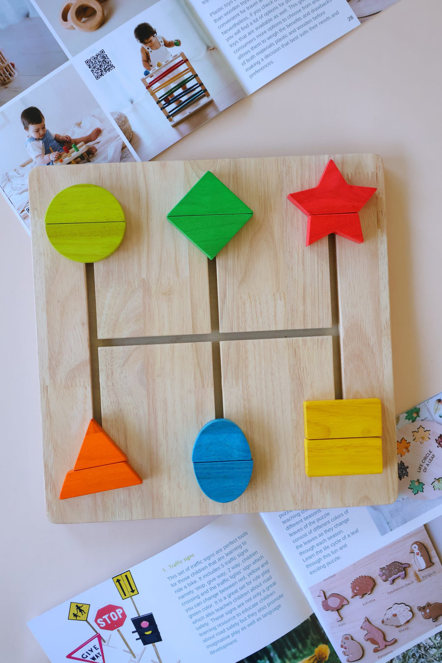 Move and Make Shape Board