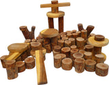 Tree Blocks 106 Pcs - Side View