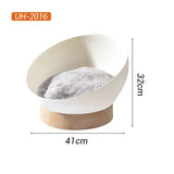 Cozy Modern Cat Sphere Nest Bed - 45-Degree Angle