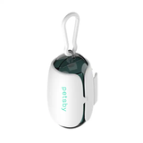 Chic Capsule Dog Waste Bag Holder with Secure Leash Attachment