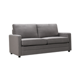RAY 2 Seater Sofa bed with Separate Foam Mattress- Dark grey - Front View